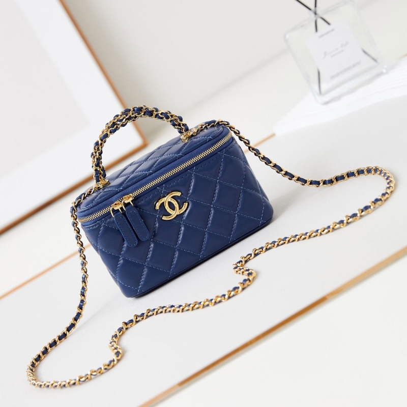 Ch*el cosmetic bags